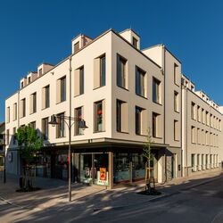 Aerial view of a building in Balingen