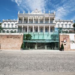 Exterior view of a hotel